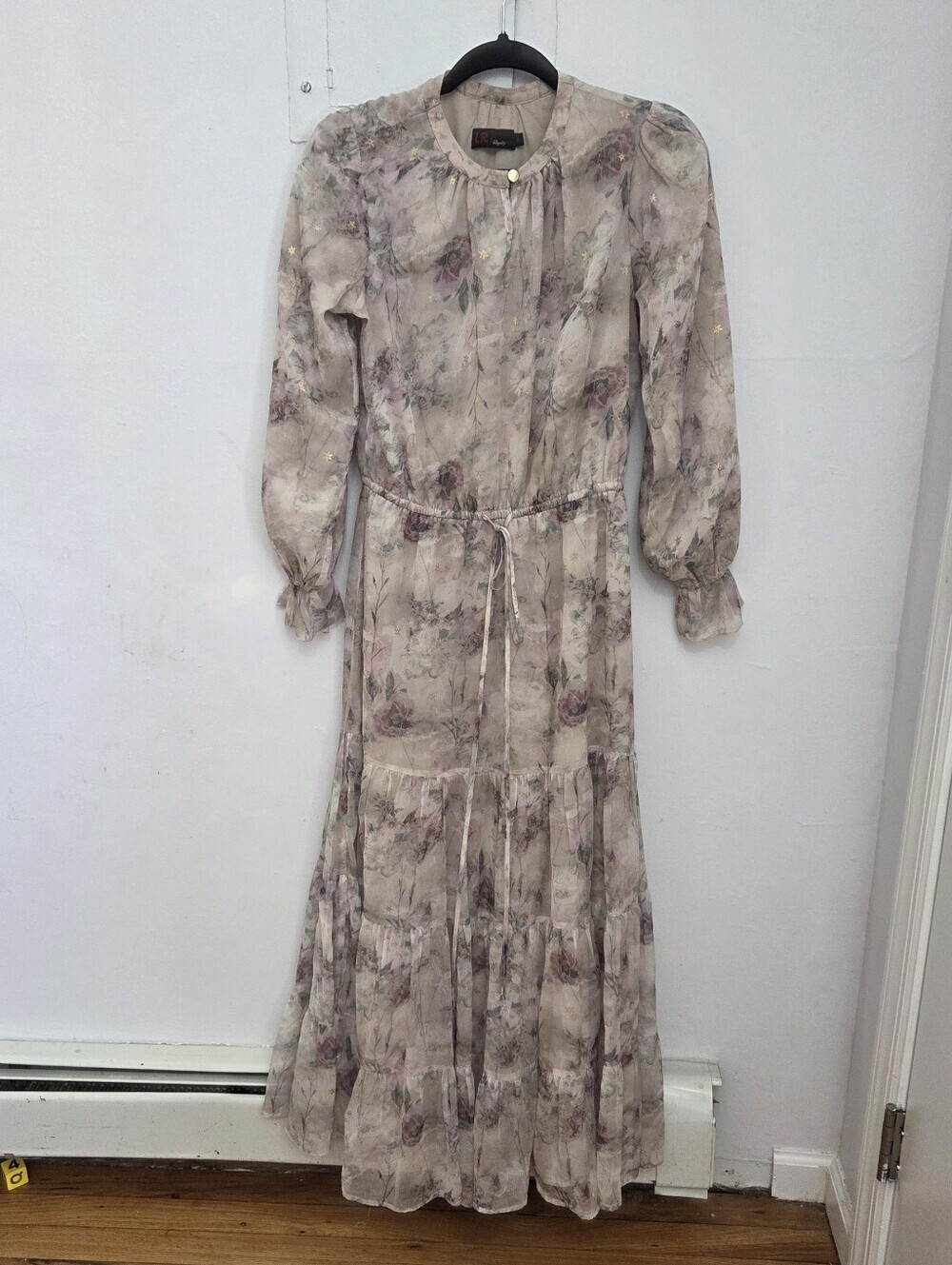 Legally Red Floral Maxi Dress - Picture 2 of 6
